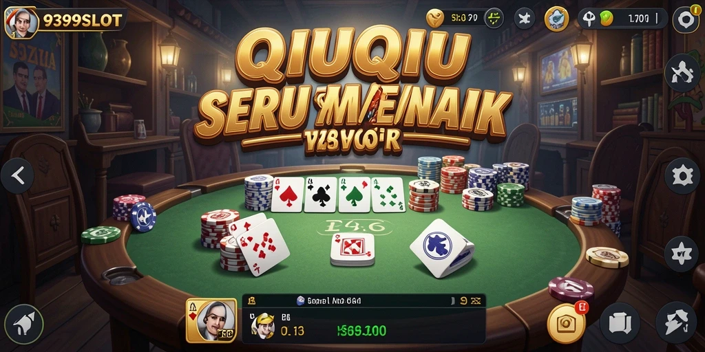 Tampilan gameplay QiuQiu yang seru di 9399SLOT.