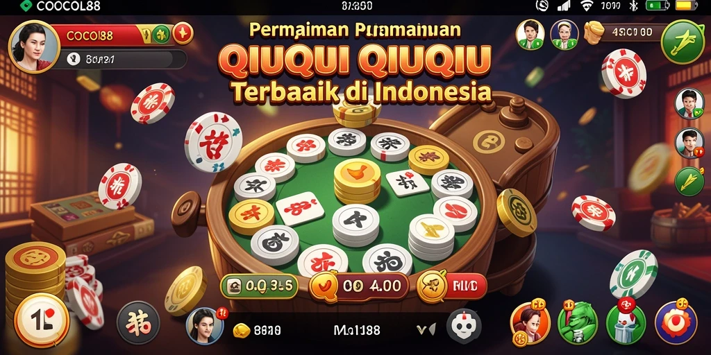 Gameplay mendebarkan COCOL88 saat bermain QiuQiu.