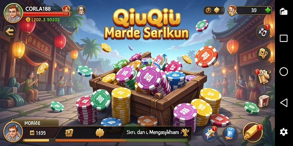 Tampilan gameplay menarik dari CORLA188 yang penuh strategi.