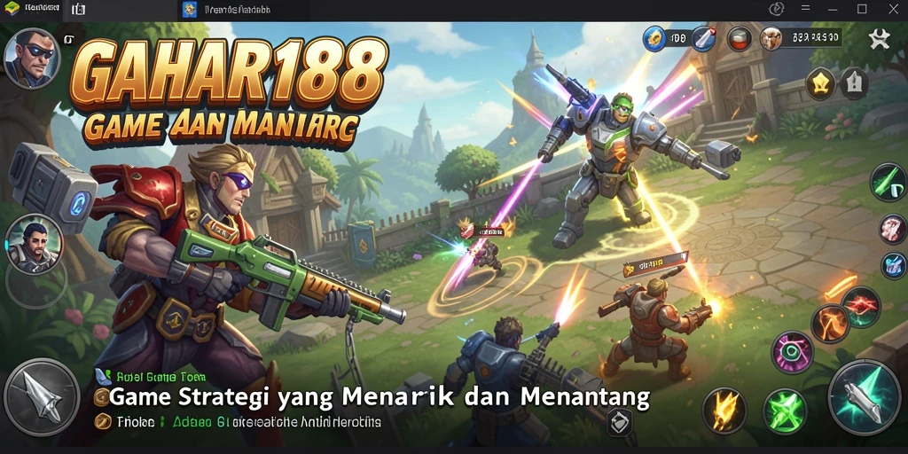 Tampilan gameplay seru dan intens dalam GAHAR188.
