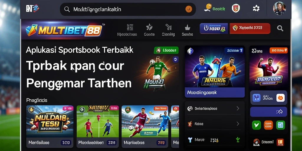Tangkapan layar MULTIBET88 menampilkan pengalaman taruhan yang menegangkan dan interaktif.