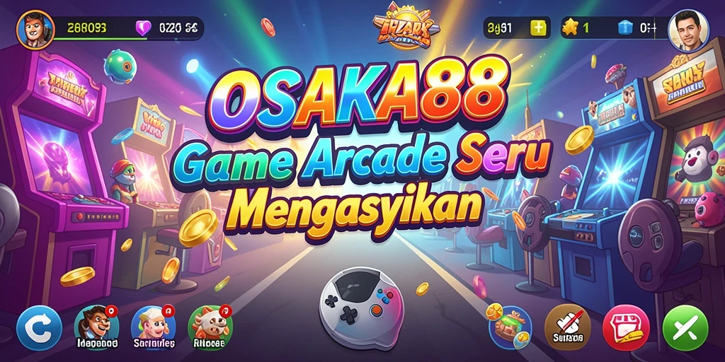 Screenshot menunjukkan gameplay seru di OSAKA88 dengan tantangan menarik.
