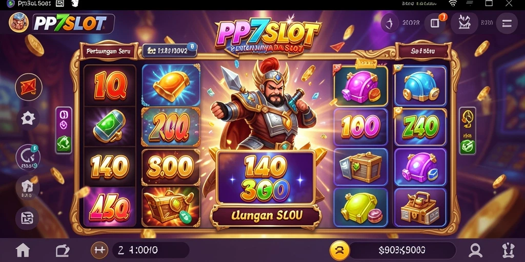 Screenshot menunjukkan karakter-karaakter PP7SLOT dalam aksi pertarungan yang mendebarkan.