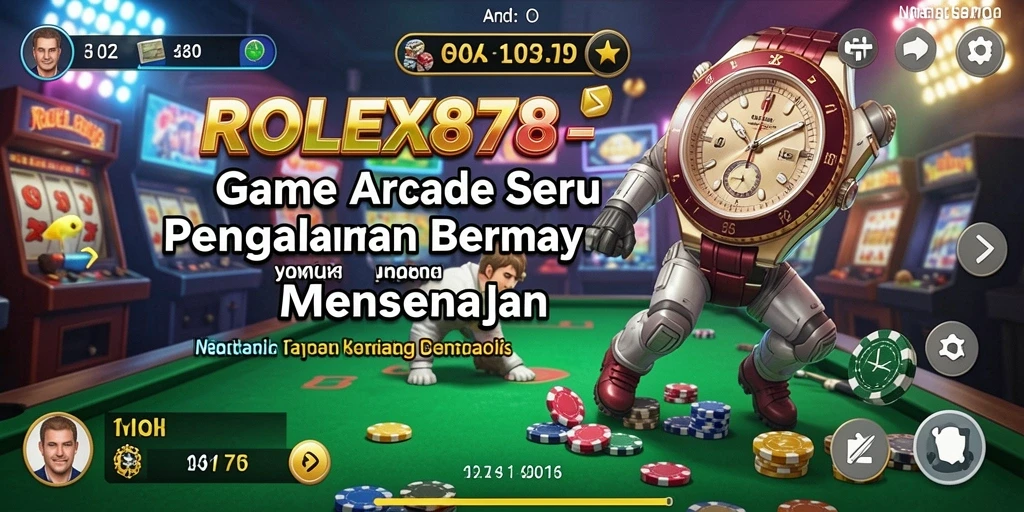 Screenshot utama gameplay ROLEX878 menampilkan momen seru dalam permainan.