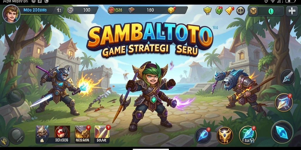 Tangkapan layar gameplay <strong>SAMBALTOTO</strong> dengan aksi strategis yang mendebarkan.