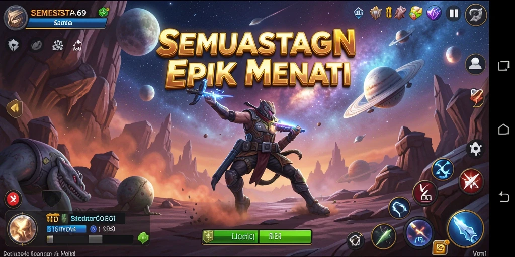 Tangkapan layar menampilkan momen petualangan seru di SEMESTA69.